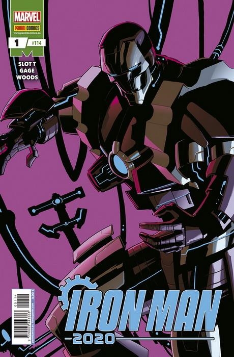 IRON MAN 2020 Nº01 / Nº114 | GAGE / WOODS / SLOTT | Akira Comics  - libreria donde comprar comics, juegos y libros online