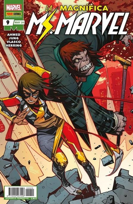 MAGNIFICA MS. MARVEL Nº09 | AHMED / JUNG / EWING | Akira Comics  - libreria donde comprar comics, juegos y libros online