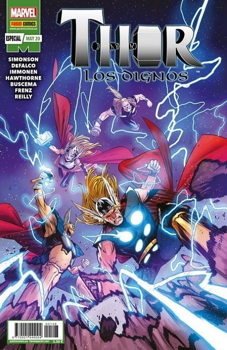 THOR LOS DIGNOS (ESPECIAL MARVEL 80 ANIVERSARIO) Nº108 | DEFALCO / SIMONSON / FRENZ | Akira Comics  - libreria donde comprar comics, juegos y libros online