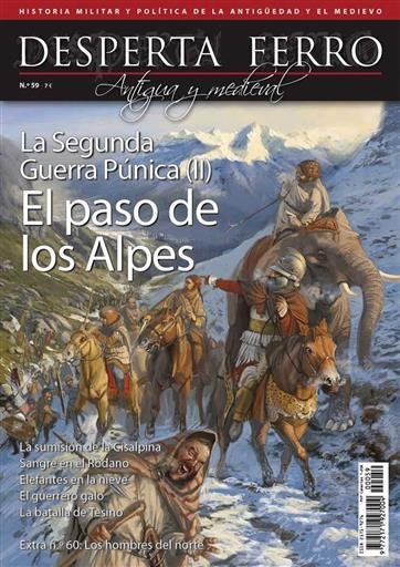 DESPERTA FERRO ANTIGUA Y MEDIEVAL Nº59: SEGUNDA GUERRA PUNICA (II) EL PASO DE LOS ALPES (REVISTA) | Akira Comics  - libreria donde comprar comics, juegos y libros online