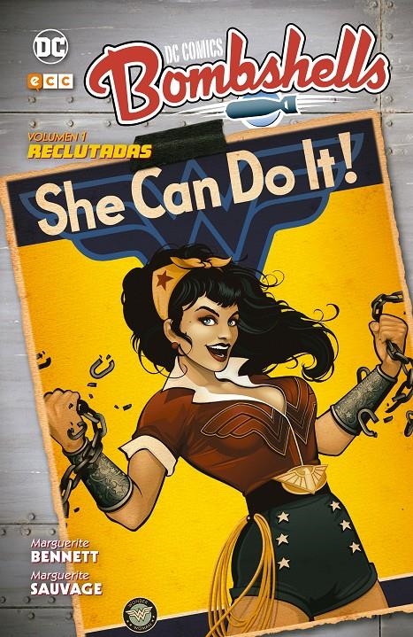 DC COMICS BOMBSHELLS VOL.1: RECLUTADAS (SEGUNDA EDICION) [CARTONE] | BENNETT, MARGUERITE | Akira Comics  - libreria donde comprar comics, juegos y libros online