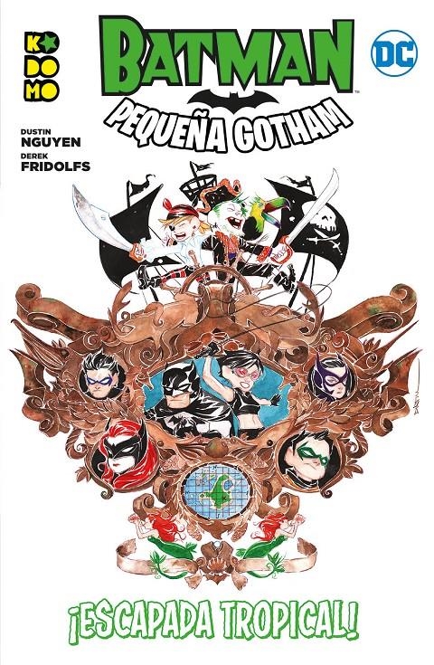 BATMAN: PEQUEÑA GOTHAM VOL.03 (3 DE 3): ESCAPADA TROPICAL! [RUSTICA] | NGUYEN, DUSTIN / FRIDOLFS, DEREK | Akira Comics  - libreria donde comprar comics, juegos y libros online