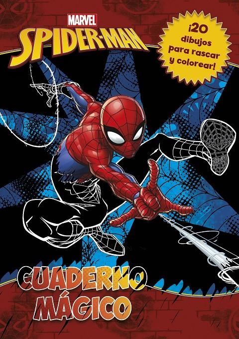SPIDER-MAN: CUADERNO MAGICO (RASCAR Y COLOREAR) [CARTONE] | MARVEL | Akira Comics  - libreria donde comprar comics, juegos y libros online