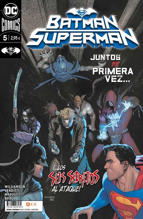 BATMAN / SUPERMAN Nº05 [GRAPA] | WILLIAMSON, JOSHUA / VENDITTI, ROBERT | Akira Comics  - libreria donde comprar comics, juegos y libros online