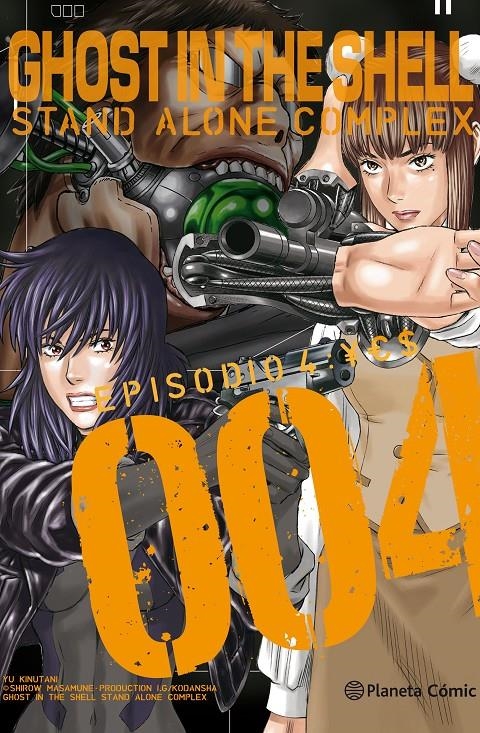 GHOST IN THE SHELL: STAND ALONE COMPLEX Nº04 (4 DE 5) [RUSTICA] | SHIROW, MASAMUNE / KINUTANI, YU | Akira Comics  - libreria donde comprar comics, juegos y libros online