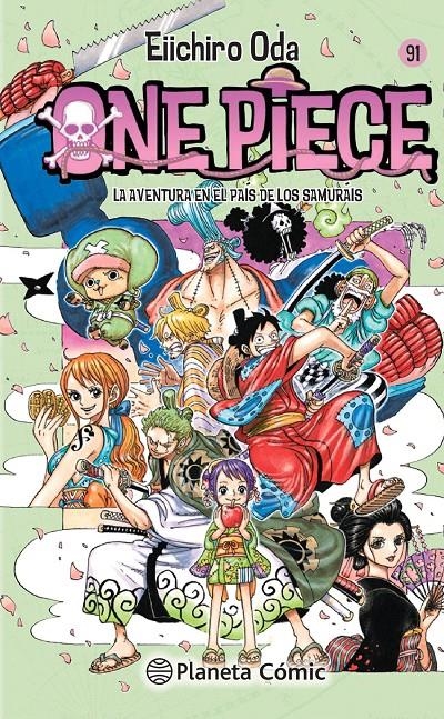 ONE PIECE Nº091: LA AVENTURA DEL PAIS DE LOS SAMURAIS [RUSTICA] | ODA, EIICHIRO | Akira Comics  - libreria donde comprar comics, juegos y libros online