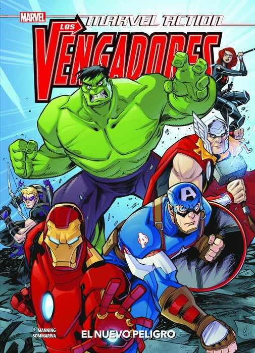 MARVEL ACTION: LOS VENGADORES VOLUMEN 1 EL NUEVO PELIGRO [CARTONE] | SOMMARIVA, JON / MANNING, MATTHEW | Akira Comics  - libreria donde comprar comics, juegos y libros online