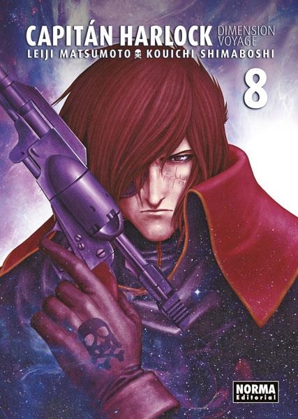 CAPITAN HARLOCK: DIMENSION VOYAGE Nº08 [RUSTICA] | MATSUMOTO / SHIMABOSHI | Akira Comics  - libreria donde comprar comics, juegos y libros online