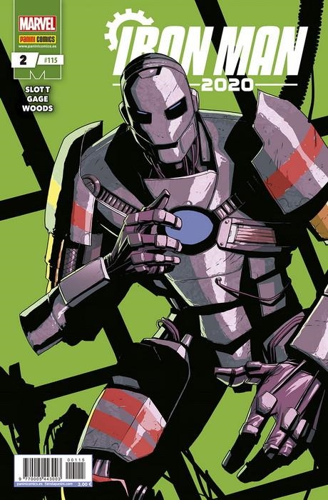 IRON MAN 2020 Nº02 / Nº115 | GAGE, CHRISTOS / SLOTT, DAN | Akira Comics  - libreria donde comprar comics, juegos y libros online
