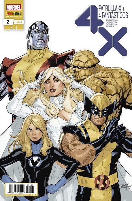 PATRULLA-X + 4 FANTASTICOS Nº02 (2 DE 4)  | DODSON, TERRY / ZDARSKY, CHIP | Akira Comics  - libreria donde comprar comics, juegos y libros online