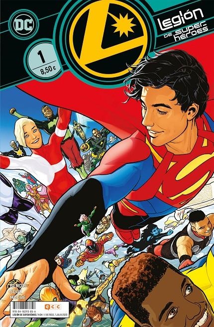 LEGION DE SUPERHEROES Nº1 [RUSTICA] | Akira Comics  - libreria donde comprar comics, juegos y libros online