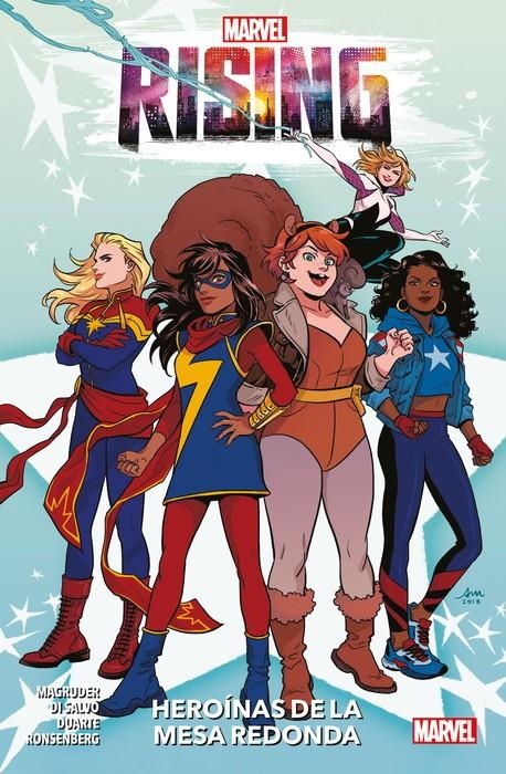 MARVEL RISING: HEROINAS DE LA MESA REDONDA [RUSTICA] | DISALVO, ROBERTO / DUARTE, GEORGES | Akira Comics  - libreria donde comprar comics, juegos y libros online