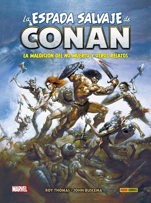 BIBLIOTECA CONAN: LA ESPADA SALVAJE DE CONAN VOLUMEN 02 [CARTONE] | THOMAS, ROY / SMITH, BARRY | Akira Comics  - libreria donde comprar comics, juegos y libros online