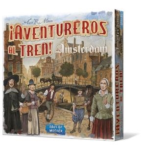 AVENTUREROS AL TREN! AMSTERDAM [JUEGO] | ALAN. R. MOON | Akira Comics  - libreria donde comprar comics, juegos y libros online