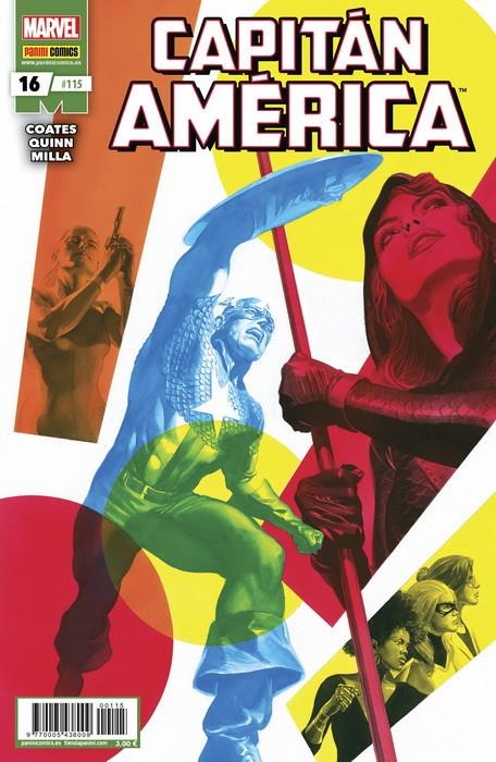 CAPITAN AMERICA Nº16 / Nº115 | COATES / QUINN | Akira Comics  - libreria donde comprar comics, juegos y libros online