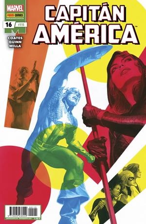 CAPITAN AMERICA Nº115 / Nº16 | COATES / QUINN | Akira Comics  - libreria donde comprar comics, juegos y libros online