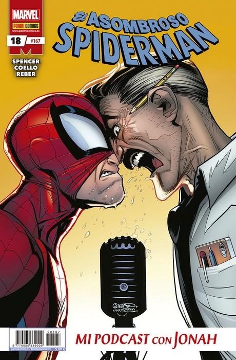 ASOMBROSO SPIDERMAN Nº18 / Nº167 [GRAPA]  | COELLO / MOBILI | Akira Comics  - libreria donde comprar comics, juegos y libros online