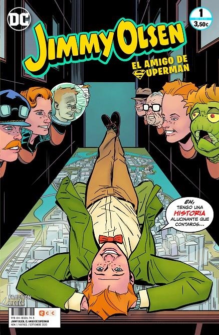 JIMMY OLSEN, EL AMIGO DE SUPERMAN Nº1 (1 DE 6) [GRAPA] | FRACTION, MATT / LIEBER, STEVE | Akira Comics  - libreria donde comprar comics, juegos y libros online