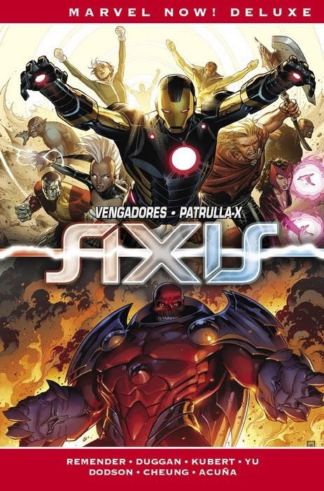 MARVEL NOW! DELUXE: IMPOSIBLES VENGADORES VOL.03 AXIS [CARTONE] | REMENBER, RICK / DUGGAN, GERRY | Akira Comics  - libreria donde comprar comics, juegos y libros online