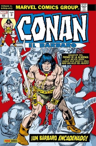 MARVEL GOLD: CONAN EL BARBARO VOL.03 (LA ETAPA MARVEL ORIGINAL) [CARTONE] | THOMAS, ROY | Akira Comics  - libreria donde comprar comics, juegos y libros online