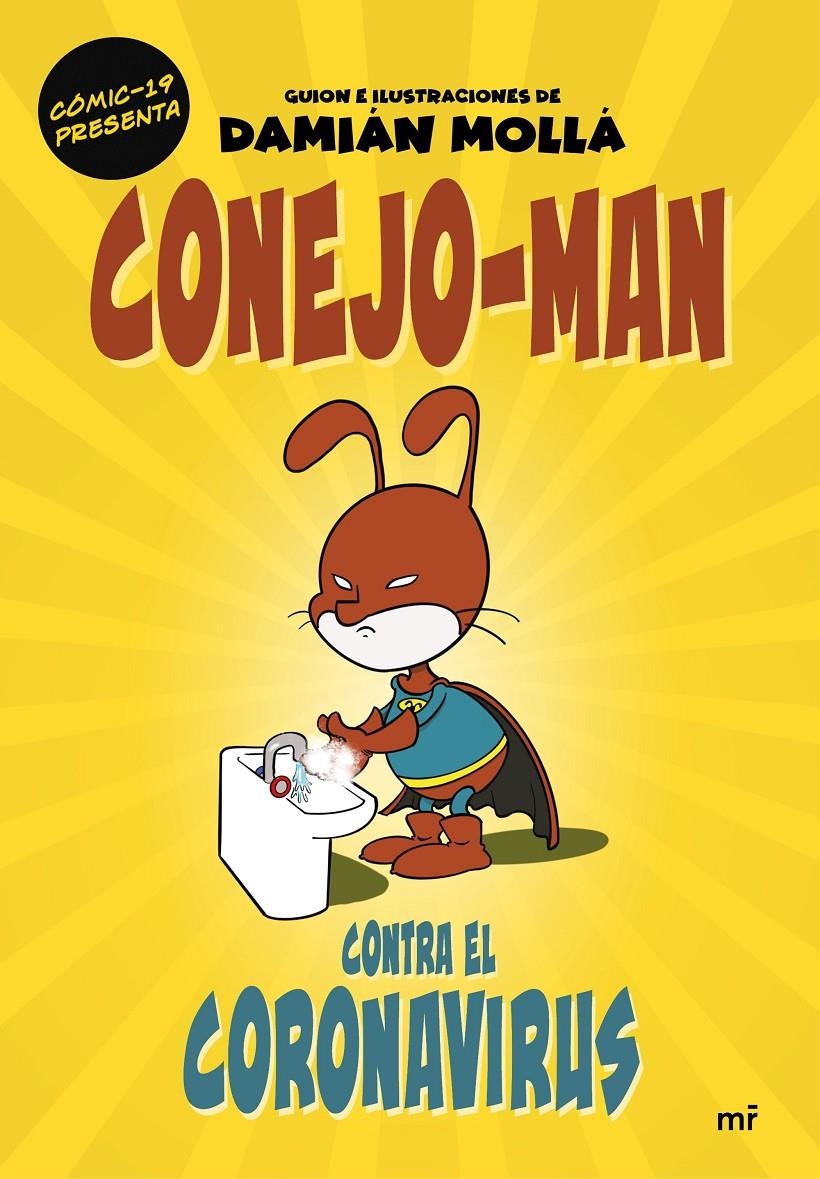 CONEJO-MAN CONTRA EL CORONAVIRUS [CARTONE] | MOLLA, DAMIAN | Akira Comics  - libreria donde comprar comics, juegos y libros online