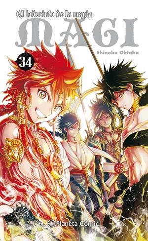 MAGI EL LABERINTO DE LA MAGIA Nº34 [RUSTICA] | OHTAKA, SHINOBU | Akira Comics  - libreria donde comprar comics, juegos y libros online