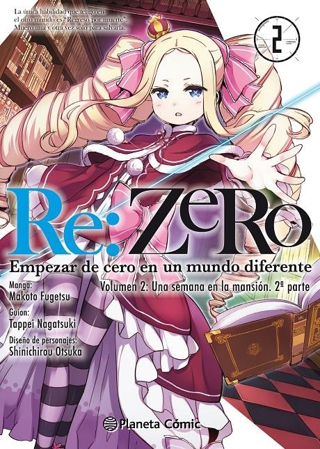 RE:ZERO (VOLUMEN 2): UNA SEMANA EN LA MANSION PARTE 2 (MANGA) [RUSTICA] | NAGATSUKI, TAPPEI | Akira Comics  - libreria donde comprar comics, juegos y libros online