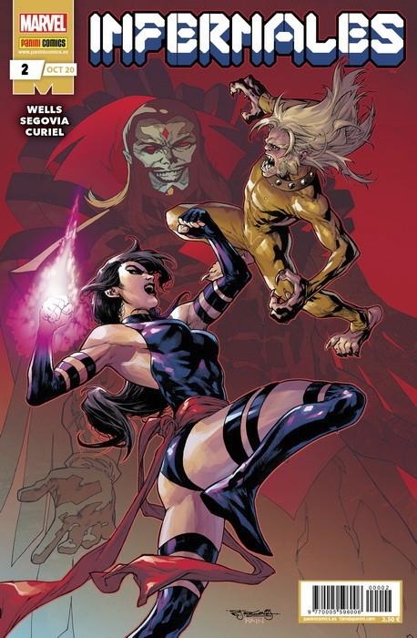 INFERNALES Nº02 | WELLS, ZEB / SEGOVIA  | Akira Comics  - libreria donde comprar comics, juegos y libros online