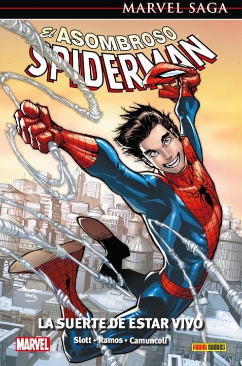 MARVEL SAGA VOL.105: ASOMBROSO SPIDERMAN 46 LA SUERTE DE ESTAR VIVO [CARTONE] | Akira Comics  - libreria donde comprar comics, juegos y libros online