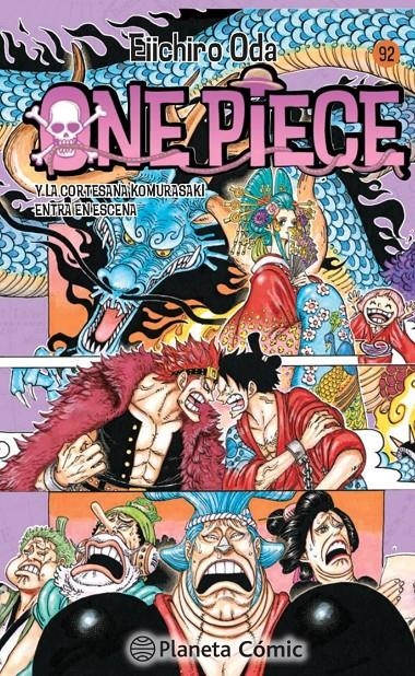 ONE PIECE Nº092: Y LA CORTESANA KOMURASAKI ENTRA EN ESCENA [RUSTICA] | ODA, EIICHIRO | Akira Comics  - libreria donde comprar comics, juegos y libros online