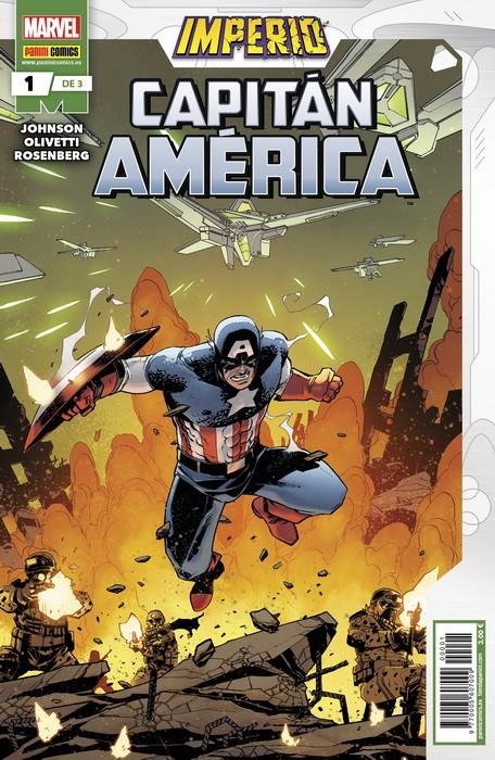 IMPERIO: CAPITAN AMERICA Nº01 (1 DE 3) [GRAPA] | Akira Comics  - libreria donde comprar comics, juegos y libros online