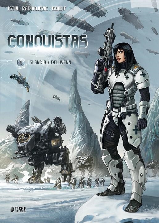 CONQUISTAS VOL.01: ISLANDIA / DELUVENN [CARTONE] | ISTIN, JEAN-LUC / BENOIT, RADIVOJEVIC | Akira Comics  - libreria donde comprar comics, juegos y libros online