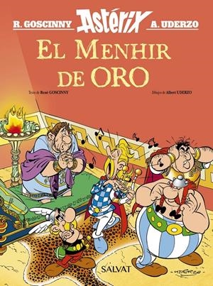 ASTERIX: EL MENHIR DE ORO [CARTONE] | GOSCINNY, RENE / UDERZO, ALBERT | Akira Comics  - libreria donde comprar comics, juegos y libros online