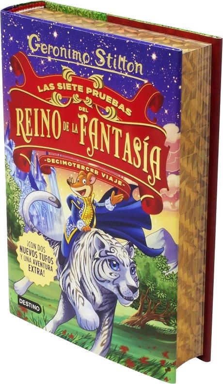 GERONIMO STILTON: LAS SIETE PRUEBAS DEL REINO DE LA FANTASIA (DECIMOTERCER VIAJE) [CARTONE] | STILTON, GERONIMO | Akira Comics  - libreria donde comprar comics, juegos y libros online