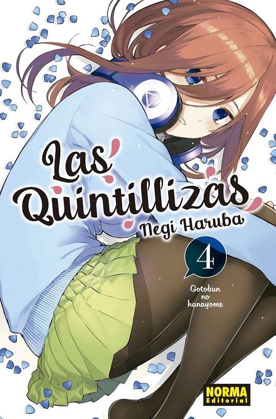 QUINTILLIZAS Nº04, LAS [RUSTICA] | HARUBA, NEGI  | Akira Comics  - libreria donde comprar comics, juegos y libros online