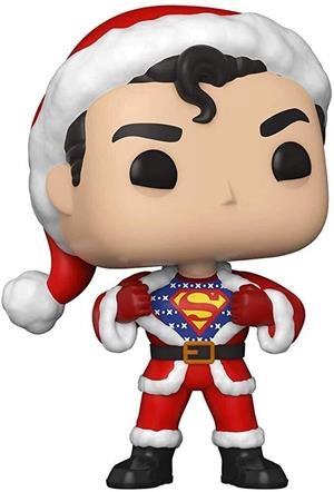 POP! DC SUPER HEROES Nº353: SUPERMAN IN HOLIDAY SWEATER (FIGURA DE VINILO) [CAJA] | Akira Comics  - libreria donde comprar comics, juegos y libros online