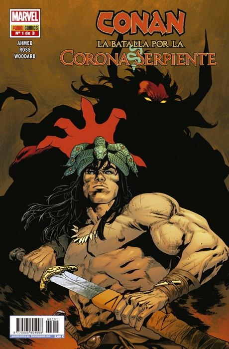 CONAN: LA BATALLA POR LA CORONA SERPIENTE Nº01 (1 DE 3) [GRAPA] | AHMED / ROSS | Akira Comics  - libreria donde comprar comics, juegos y libros online