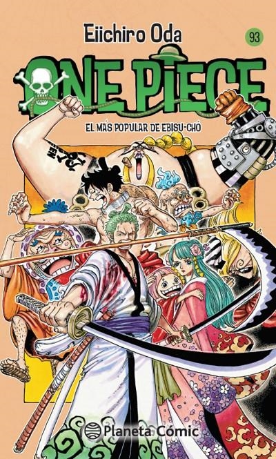 ONE PIECE Nº093: EL MAS POPULAR DE EBISU-CHO [RUSTICA] | ODA, EIICHIRO | Akira Comics  - libreria donde comprar comics, juegos y libros online