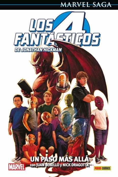 MARVEL SAGA VOL.106: LOS 4 FANTASTICOS DE JONATHAN HICKMAN 7 UN PASO MAS ALLA [CARTONE] | HICKMAN, JONATHAN / BOBILLO, JUAN | Akira Comics  - libreria donde comprar comics, juegos y libros online