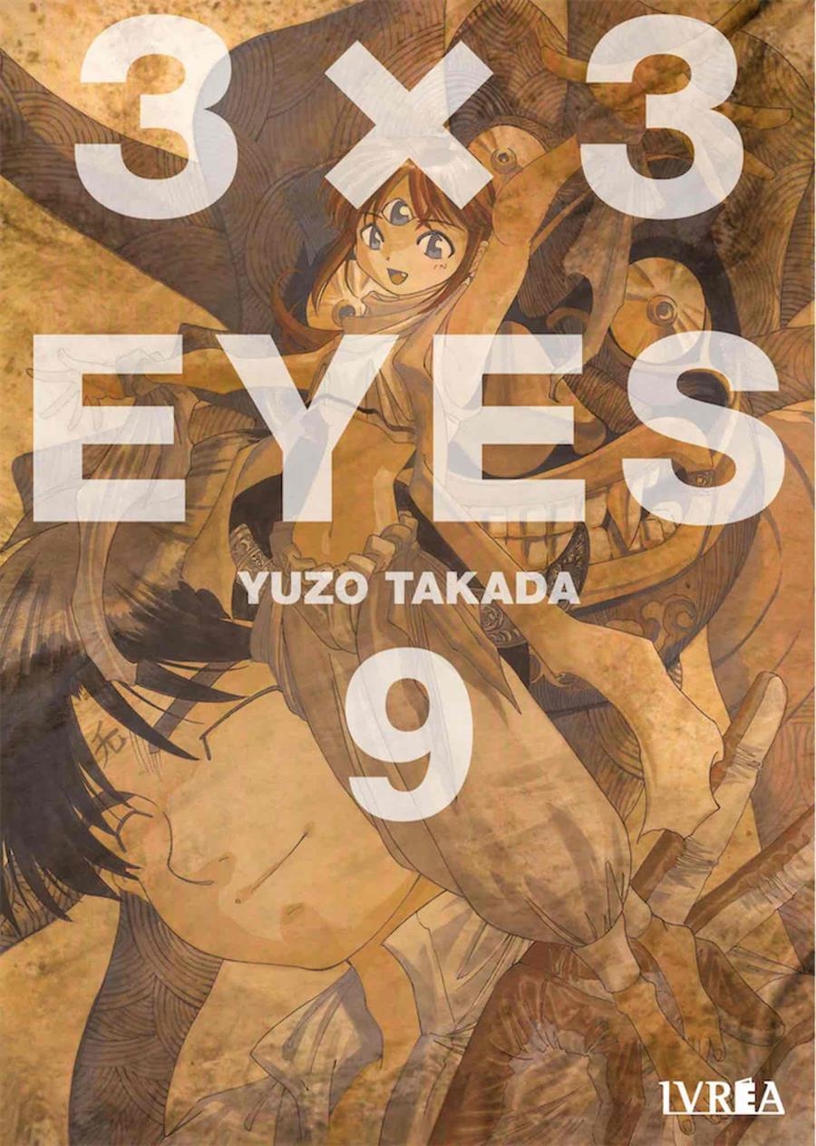 3X3 EYES Nº09 [RUSTICA] | TAKADA, YUZO | Akira Comics  - libreria donde comprar comics, juegos y libros online