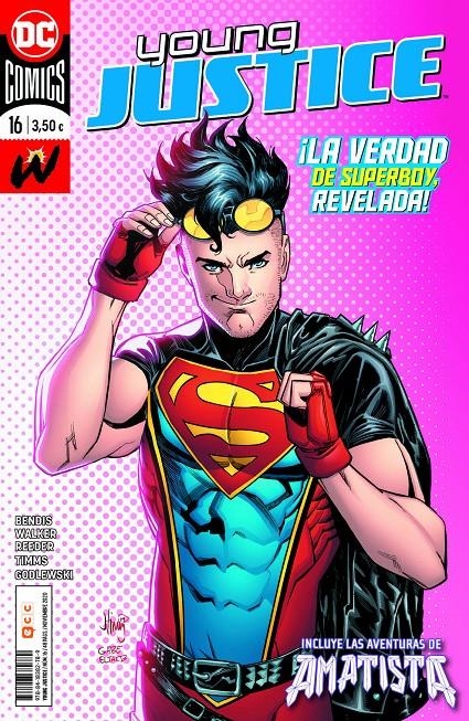 YOUNG JUSTICE Nº16 | REEDER, AMY / BENDIS, BRIAN MICHAEL | Akira Comics  - libreria donde comprar comics, juegos y libros online