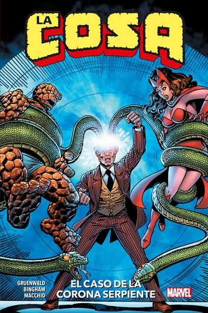 COSA, LA: EL CASO DE LA CORONA SERPIENTE (COLECCION 100% MARVEL HC) [CARTONE] | GRUENWALD, MARK / PEREZ, GEORGE | Akira Comics  - libreria donde comprar comics, juegos y libros online