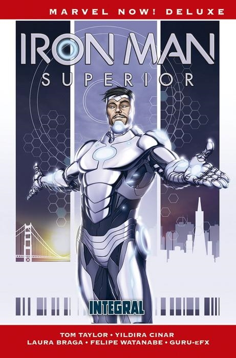 MARVEL NOW! DELUXE: IRON MAN SUPERIOR (INTEGRAL) [CARTONE] | Akira Comics  - libreria donde comprar comics, juegos y libros online
