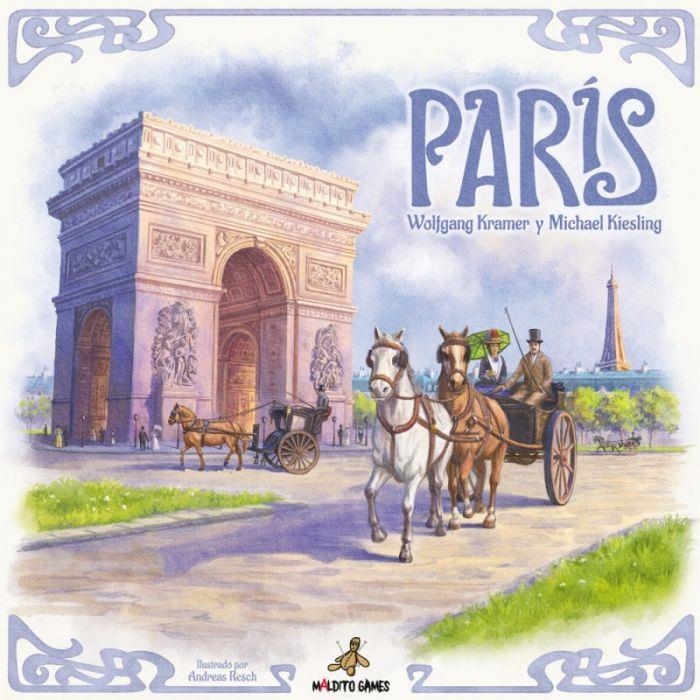 PARIS [JUEGO] | KRAMER, WOLFGANG / KIESLING, MICHAEL | Akira Comics  - libreria donde comprar comics, juegos y libros online