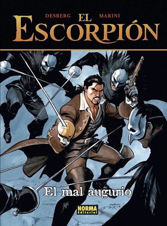 ESCORPION Nº12: EL MAL AUGURIO [CARTONE] | DESBERG / MARINI | Akira Comics  - libreria donde comprar comics, juegos y libros online