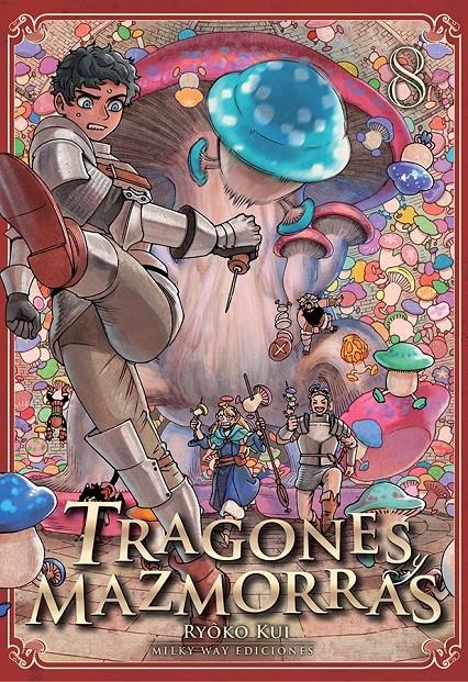 TRAGONES Y MAZMORRAS Nº08 [RUSTICA] | KUI, RYOKO | Akira Comics  - libreria donde comprar comics, juegos y libros online