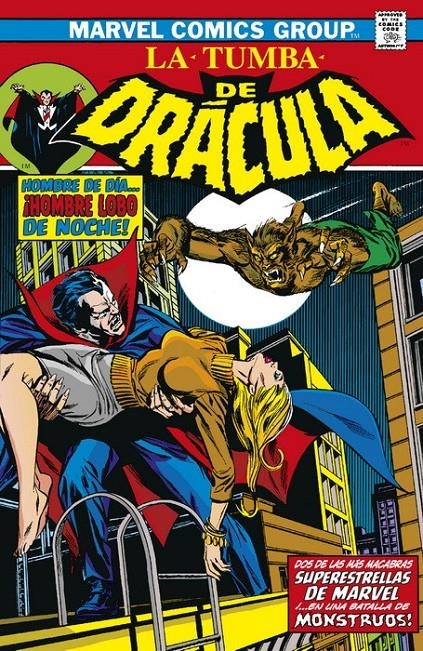 BIBLIOTECA DRACULA: LA TUMBA DE DRACULA Nº03, CONTRA EL HOMBRE LOBO [CARTONE] | WOLFMAN, MARV / COLAN, GENE | Akira Comics  - libreria donde comprar comics, juegos y libros online