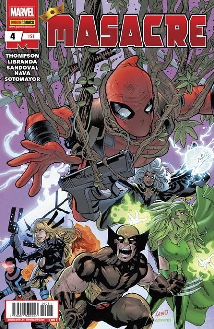 MASACRE (DEADPOOL) Nº04 / Nº51 | Akira Comics  - libreria donde comprar comics, juegos y libros online