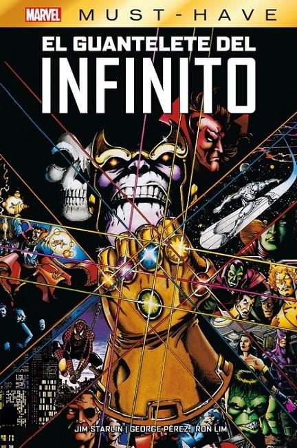 MARVEL MUST-HAVE: EL GUANTELETE DEL INFINITO [CARTONE] | STARLIN, JIM / PEREZ, GEORGE | Akira Comics  - libreria donde comprar comics, juegos y libros online