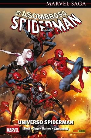 MARVEL SAGA: ASOMBROSO SPIDERMAN VOL.48, UNIVERSO SPIDERMAN [CARTONE] | SLOTT, DAN / GAGE, CHRISTOS | Akira Comics  - libreria donde comprar comics, juegos y libros online